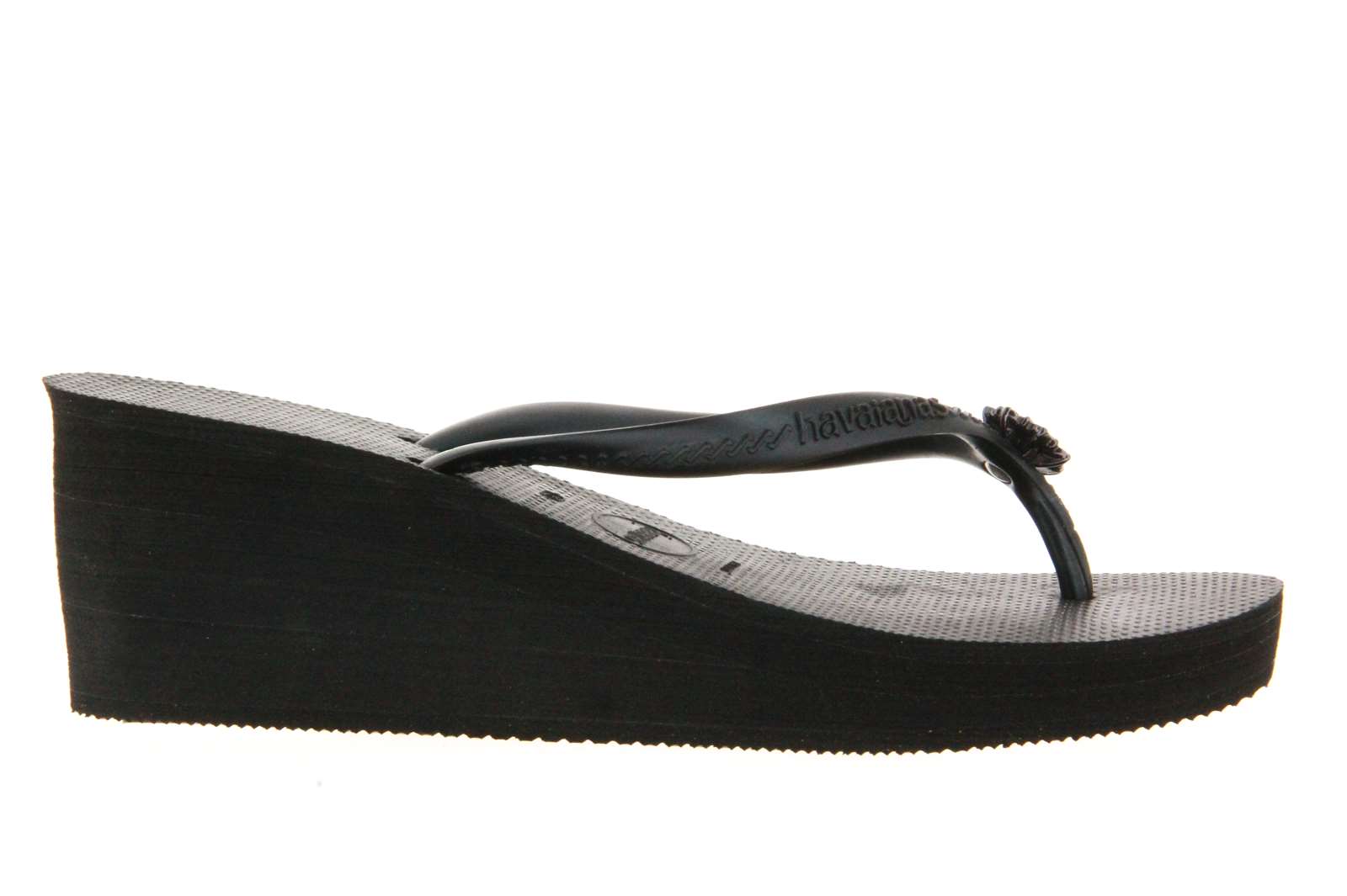 Havaianas Zehenstegsandale HIGH FASHION POEM BLACK (39)