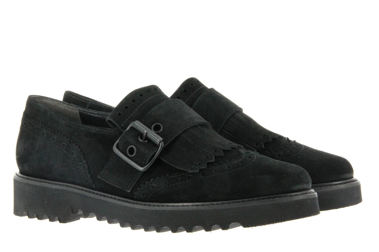 Paul Green Slipper ROYAL SUEDE BLACK (37 )