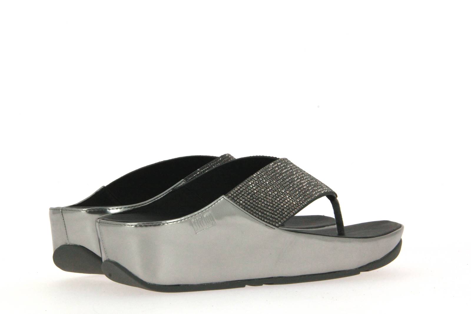 Fitflop Pantolette PEWTER CRYSTAL (36)
