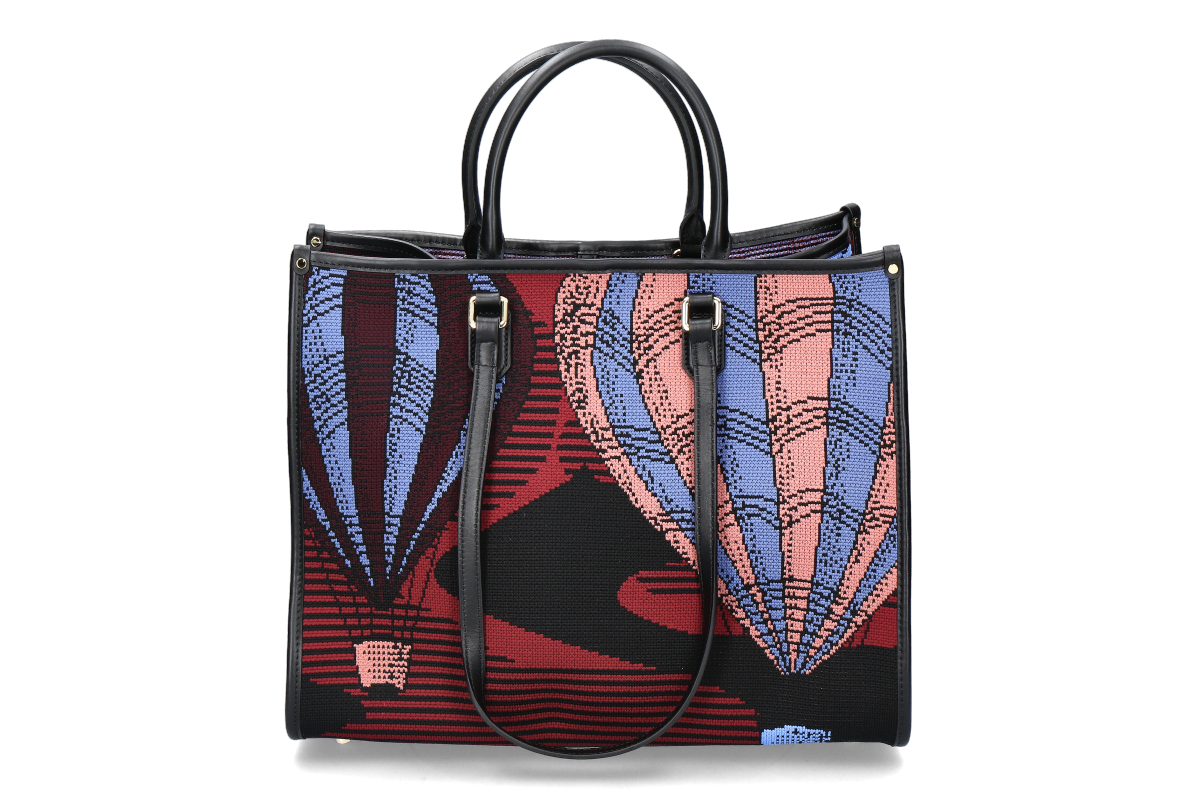 My-Best Bag Firenze Tasche ATENA MILLENIUM - bordo/blu/planetaire My-Best Bag Firenze Tasche ATENA MILLENIUM - bordo/blu/planetaire