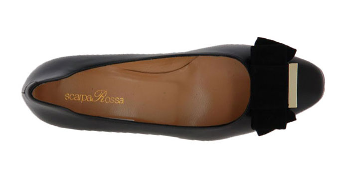 ScarpaRossa Pumps NAPPA NERO CAMOSCIO NERO (37 )