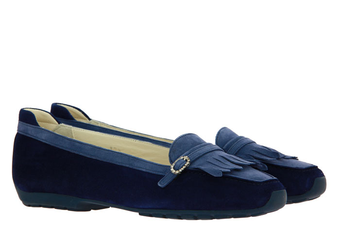 Mania Slipper VELOUR MARINE (37½)