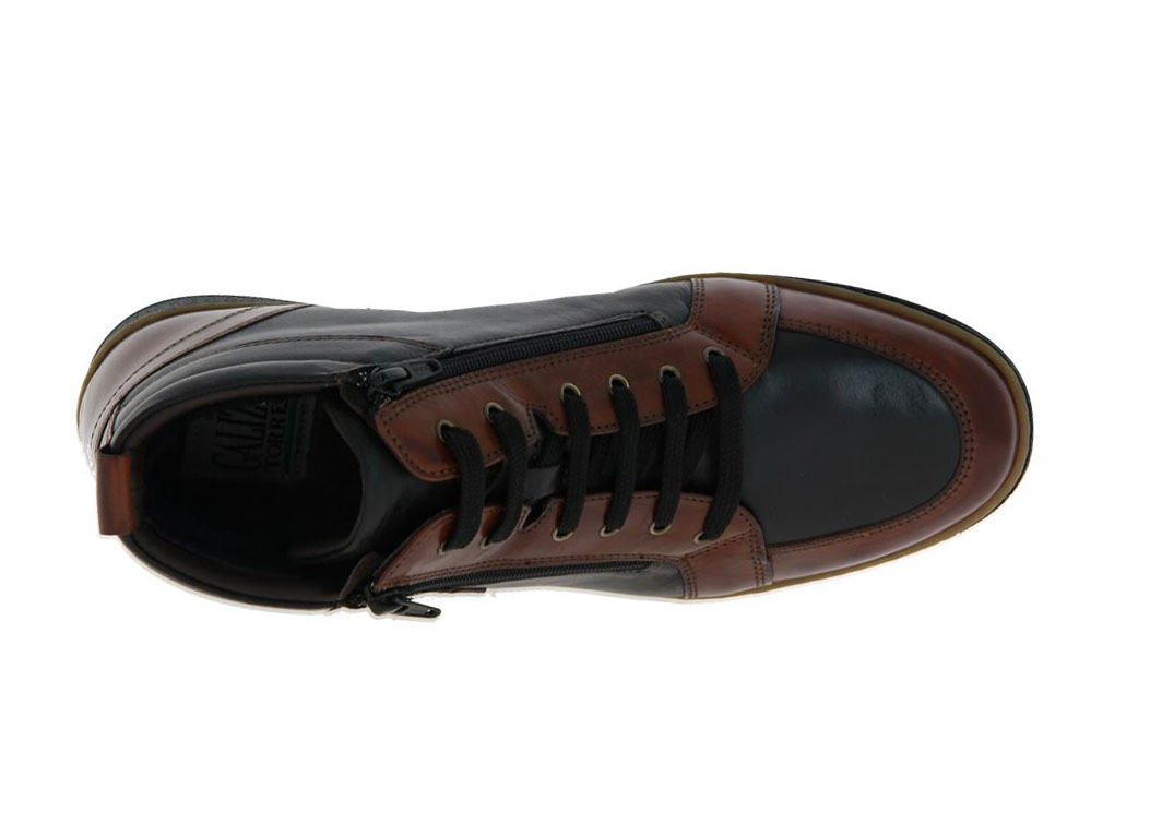 Galizio Torresi gefüttert High-Sneaker GOMMA BROWN (44)