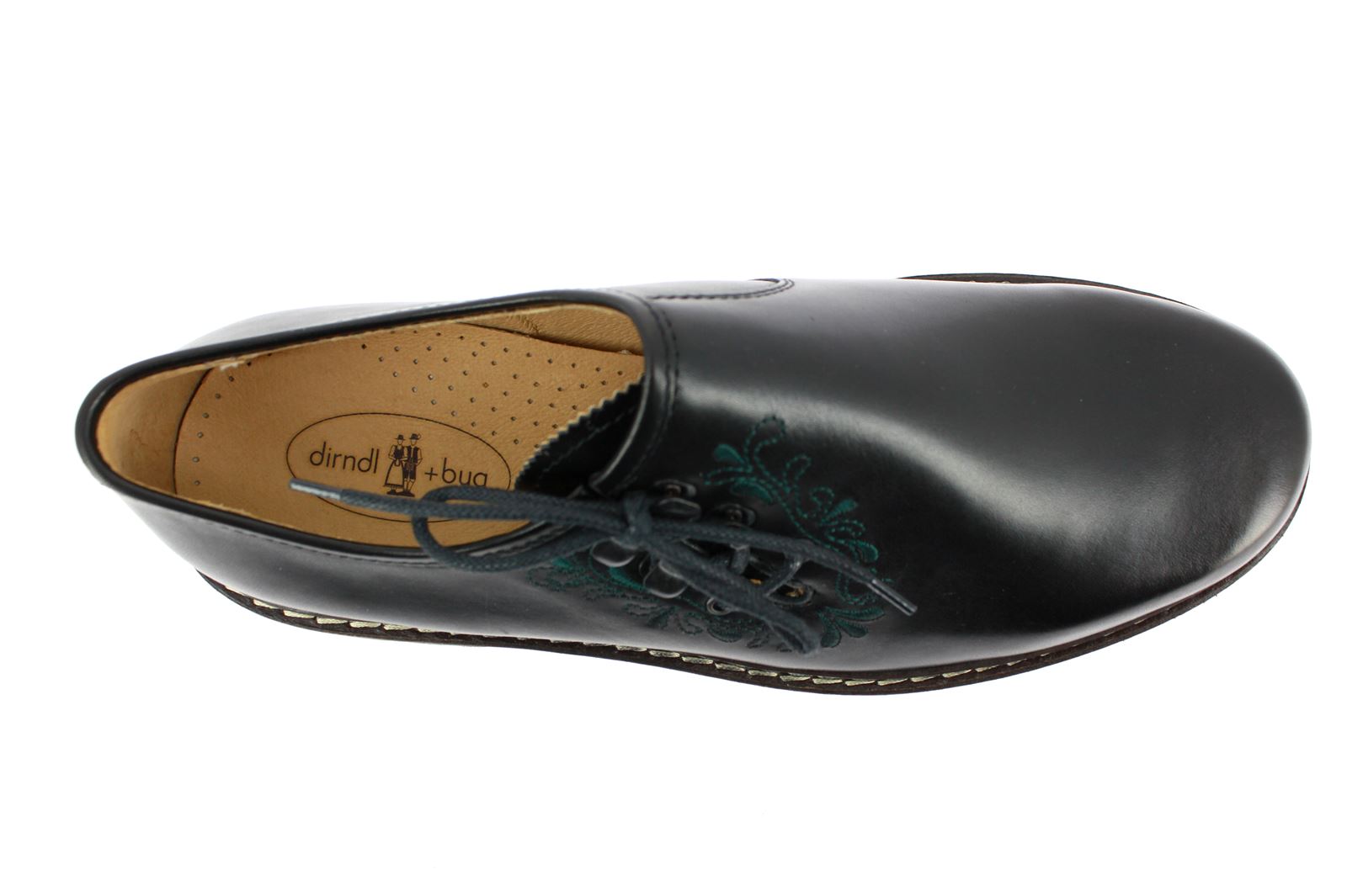 dirndl + bua Trachtenschuh SOFTY BLACK LEATHER (46) dirndl + bua Trachtenschuh SOFTY BLACK LEATHER (46)