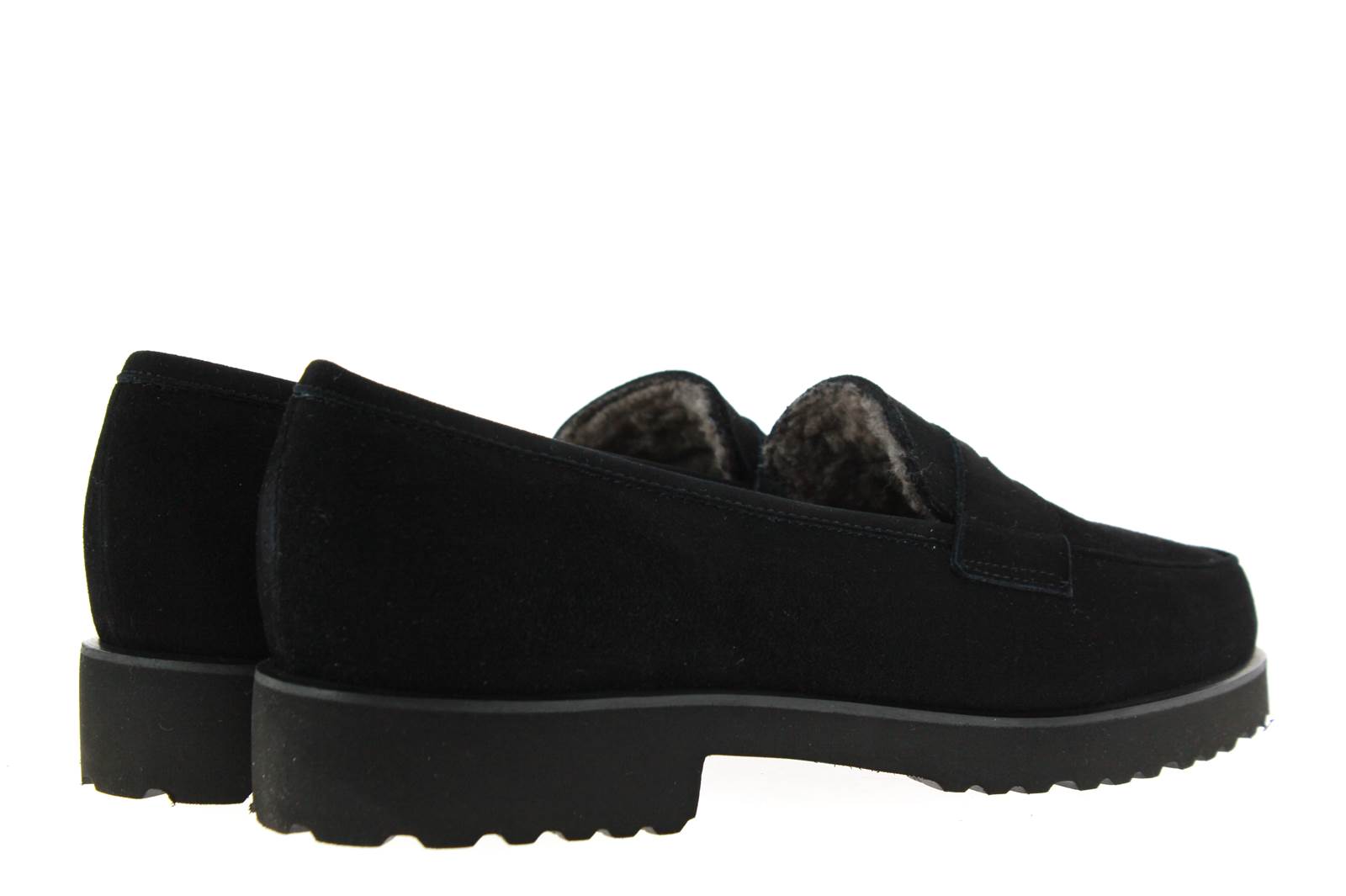 Pas de rouge by Gritti Slipper gefüttert MARTA CAMOSCIO NERO (43)