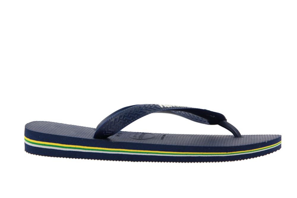 Havaianas Zehenstegsandale MEN BRASIL LOGO NAVY BLUE  (41-42)