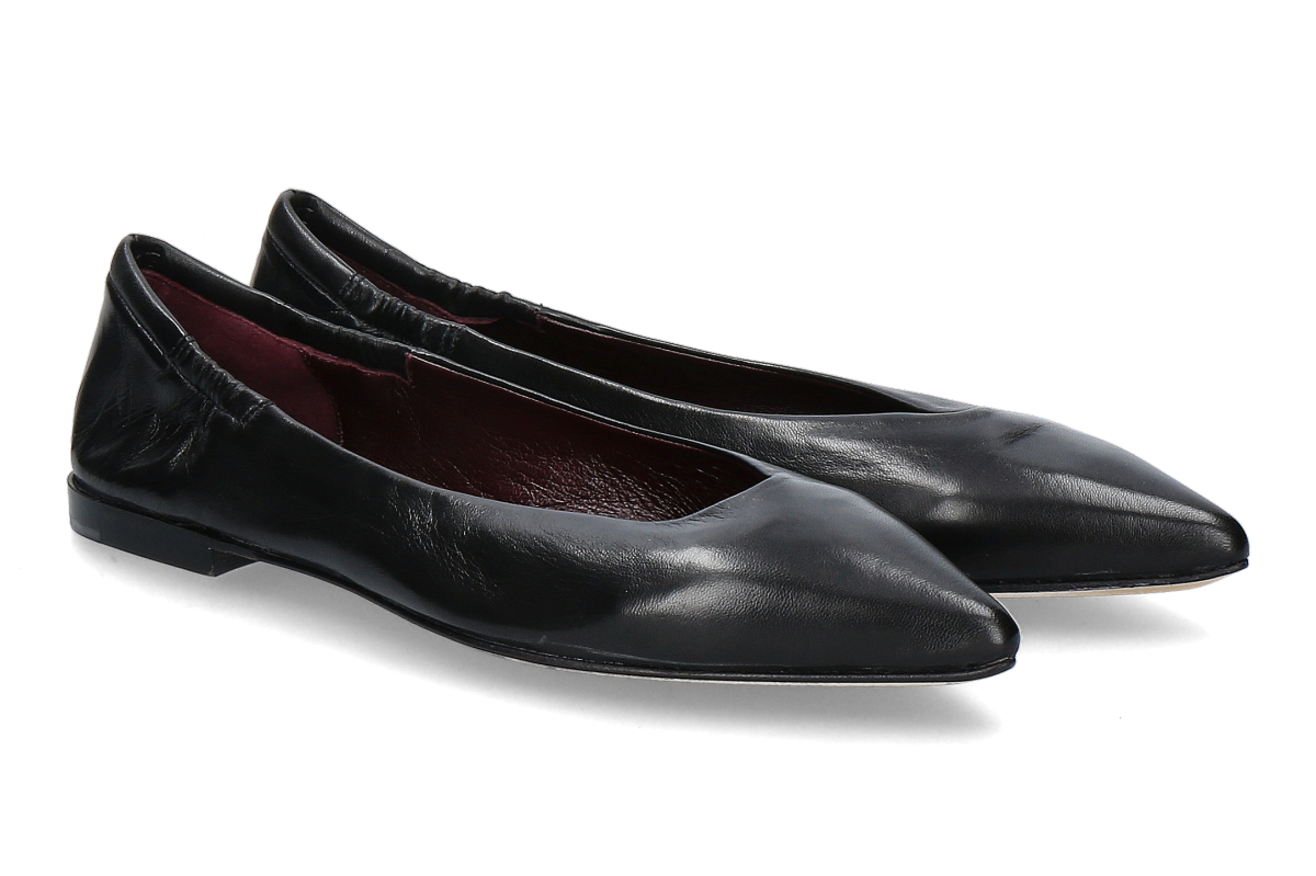 Pomme d'Or Ballerina INGRID GLOVE- nero- bordo/ schwarz