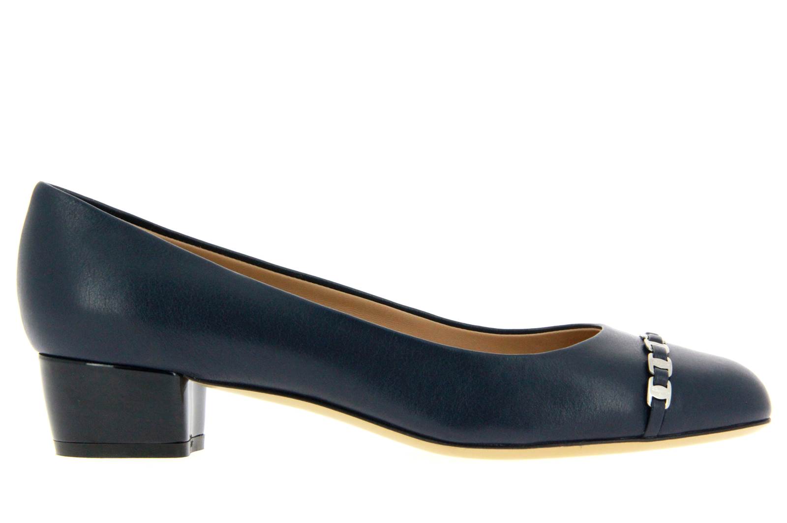 Salvatore Ferragamo Pumps PIM OXFORD CALF BLU (35)