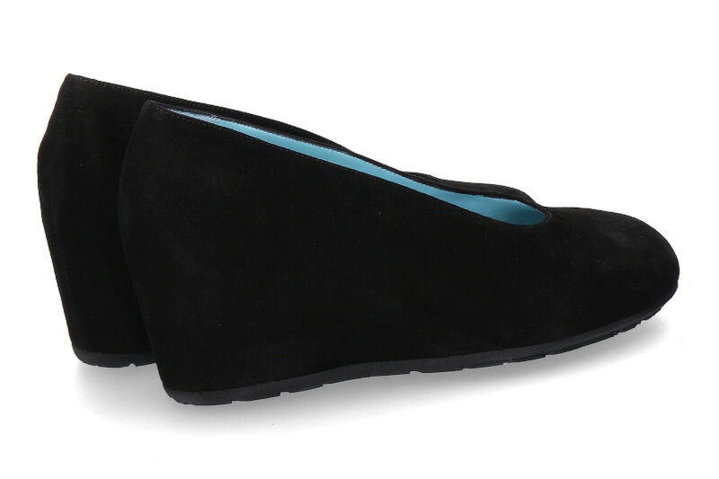 Thierry Rabotin Keilpumps DACIO CAMOSCIO NERO (38½)