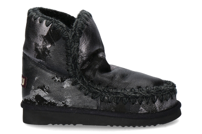 mou Boots ESKIMO 18 METAL PRINT ON BLACK (37 )