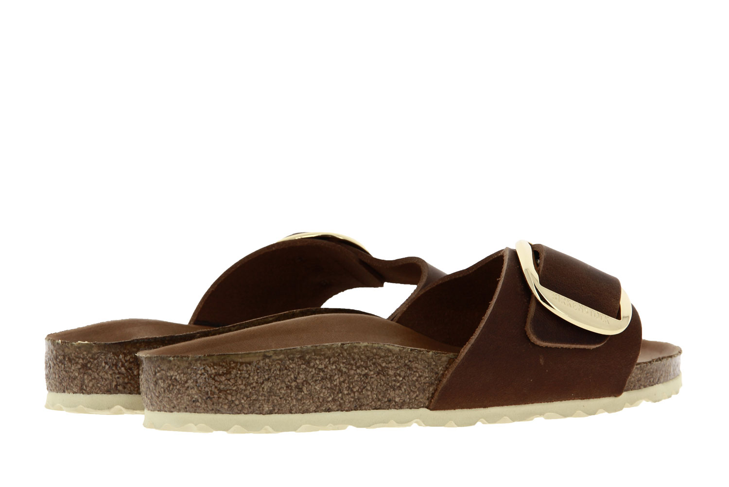 Birkenstock Pantolette SCHMAL MADRID BIG BUCKLE COGNAC (39) Birkenstock Pantolette SCHMAL MADRID BIG BUCKLE COGNAC (39)