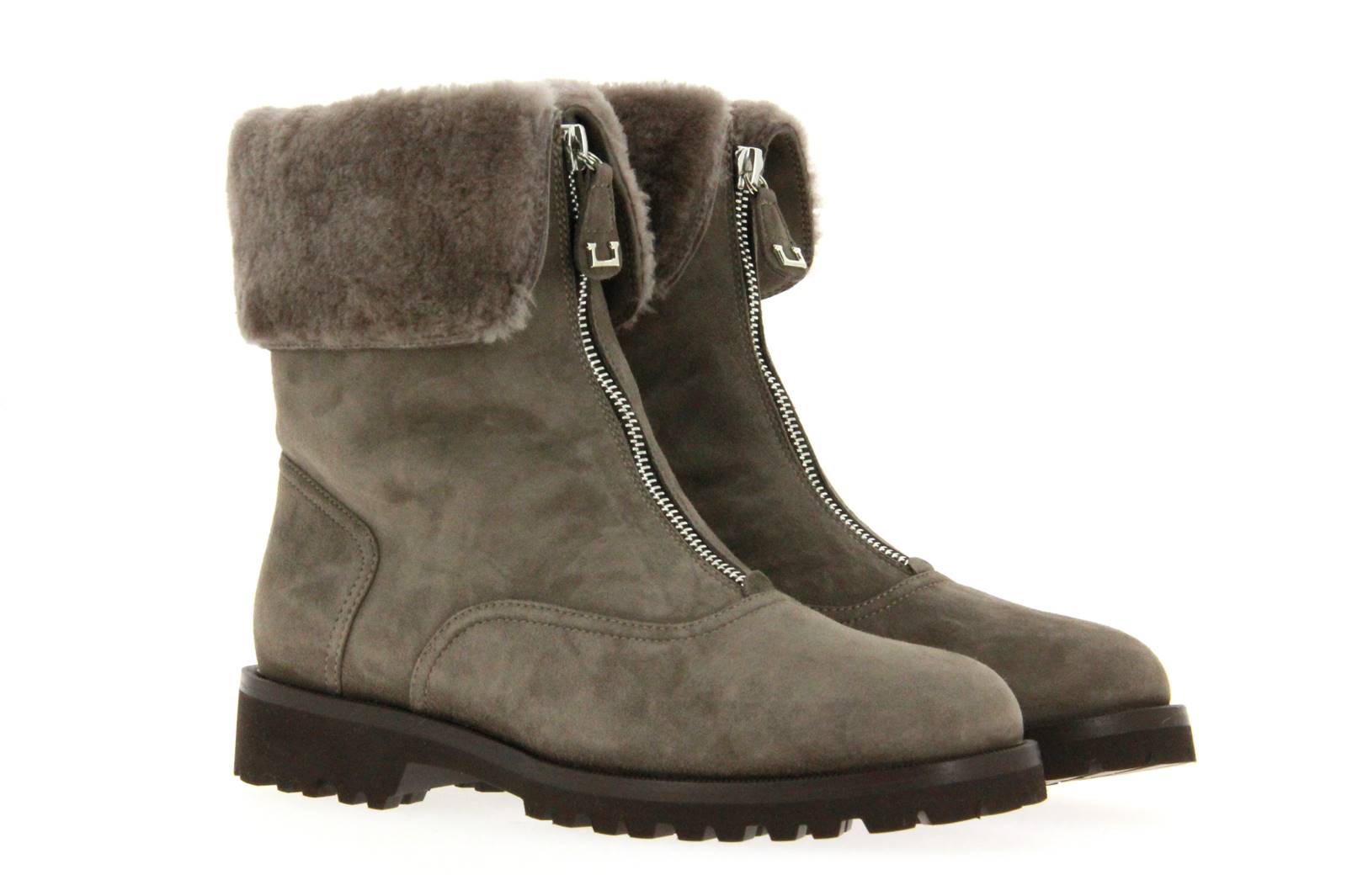 Unützer Stiefelette gefüttert CAMOSCIO TAUPE 9582 (41)