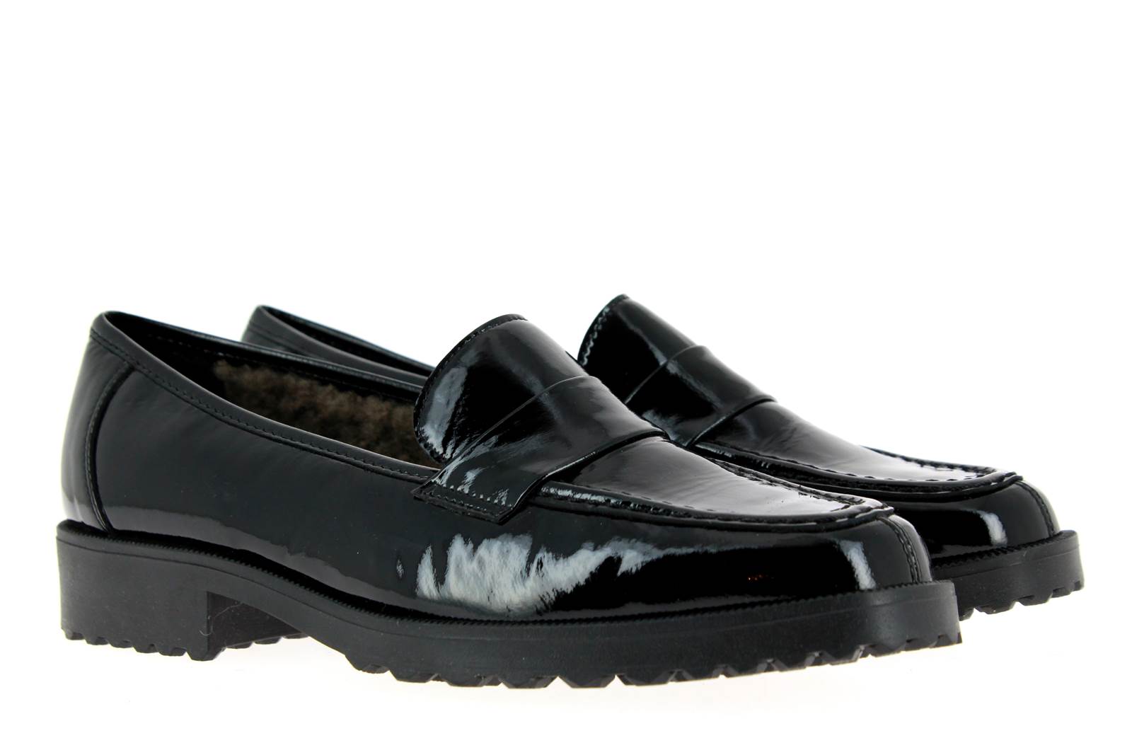 Brunate Slipper gefüttert DANY SOFTLACK NERO (41½) Brunate Slipper gefüttert DANY SOFTLACK NERO (41½)