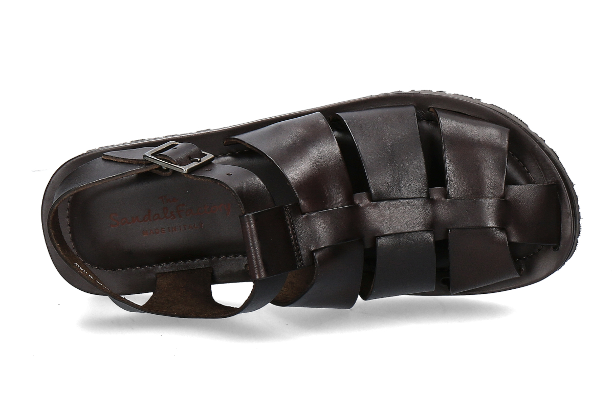 The Sandals Factory by Emozioni Gladiator Sandale M8097- dunkelbraun_181300029_5