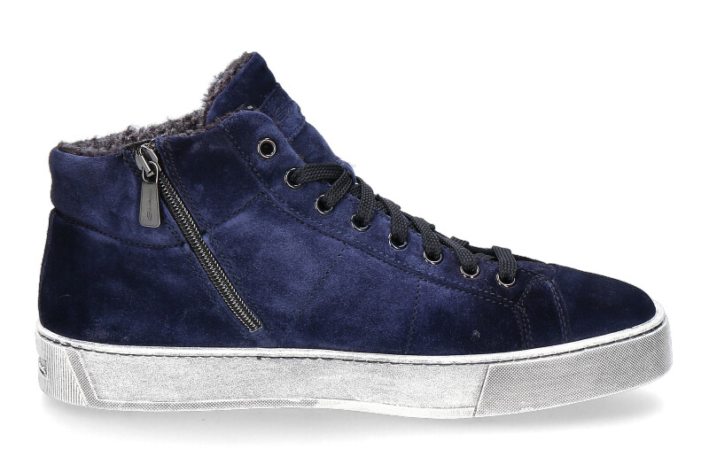Santoni Sneaker gefüttert CAMOSCIO DARKBLU (43) Santoni Sneaker gefüttert CAMOSCIO DARKBLU (43)