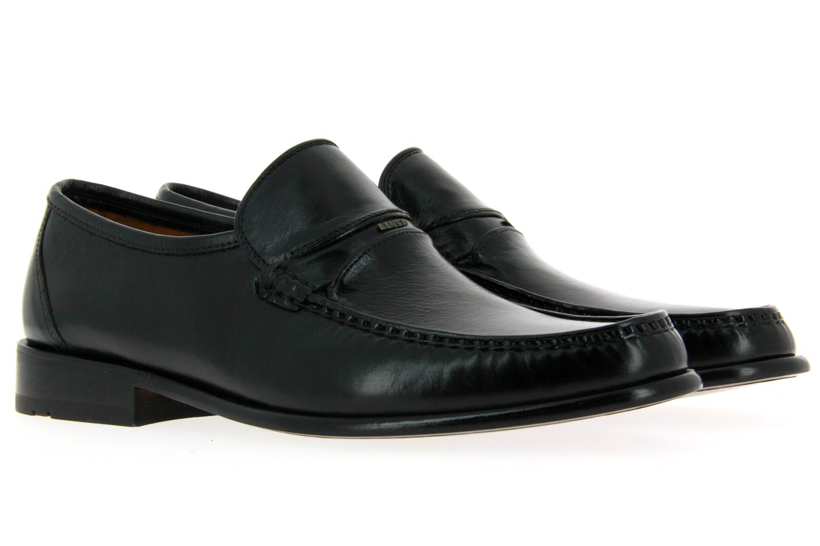 Lloyd Slipper EGMOND BISONTE CALF NERO (47)
