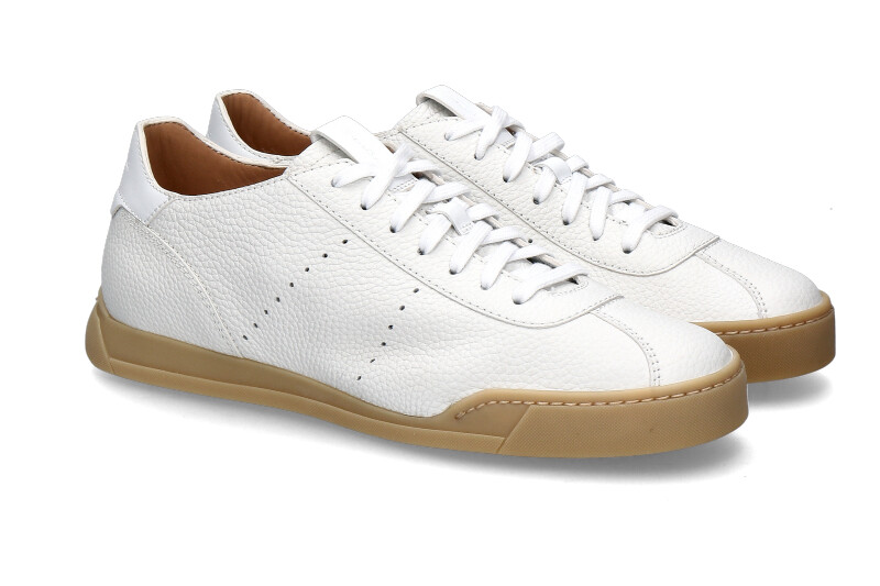 Santoni Sneaker LEAHTER WHITE (43) Santoni Sneaker LEAHTER WHITE (43)