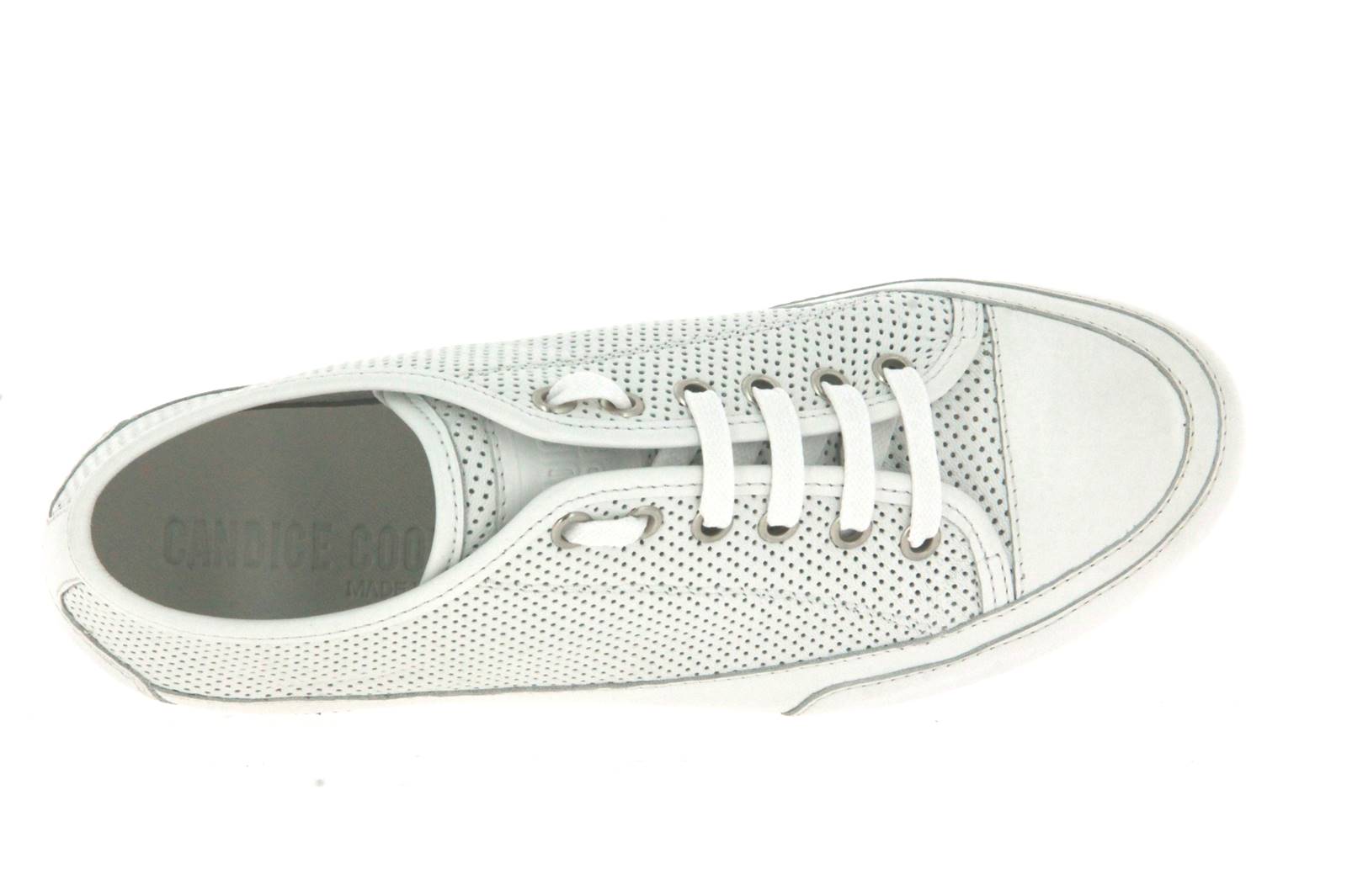 Candice Cooper Sneaker ROCK VIT TRAF. BIANCO VITELLO BIANCO (42)