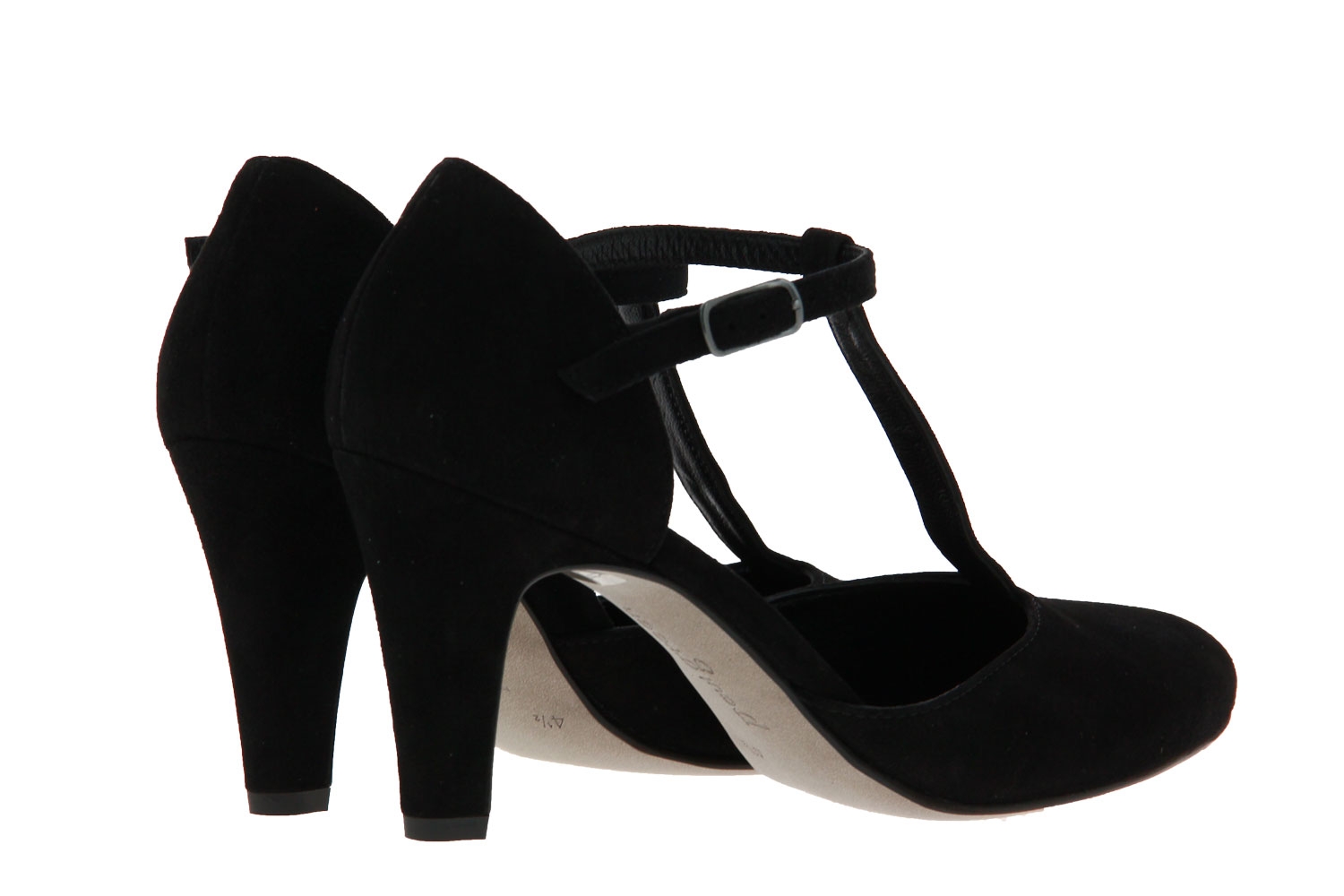 Paul Green Spangenpumps SAMTZIEGE SCHWARZ (41)