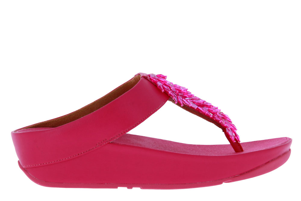 Fitflop Pantolette RUMBA TOE-THONG PSYCHEDELIC PINK (40)