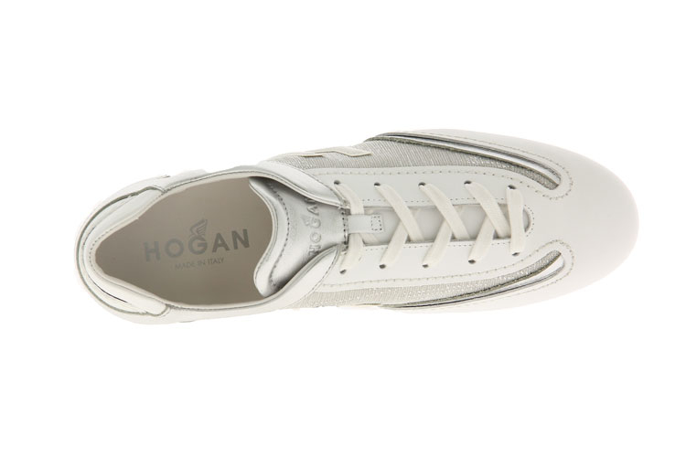 Hogan Sneaker OLYMPIA ALLCACCIATO ARGENTO BIANCO (40)