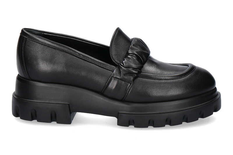 AGL Attilio Giusti Leombruni Chunky Loafer CELESTE NERO 