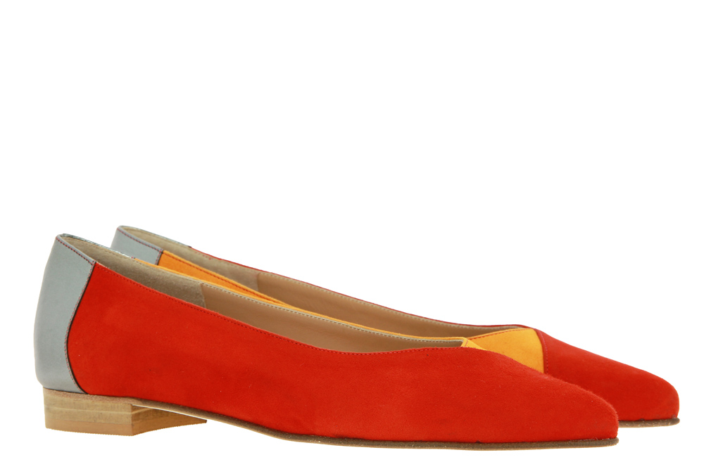 ScarpaRossa Slipper FLORY CAMOSCIO ROSSO PAPAIA ScarpaRossa Slipper FLORY CAMOSCIO ROSSO PAPAIA