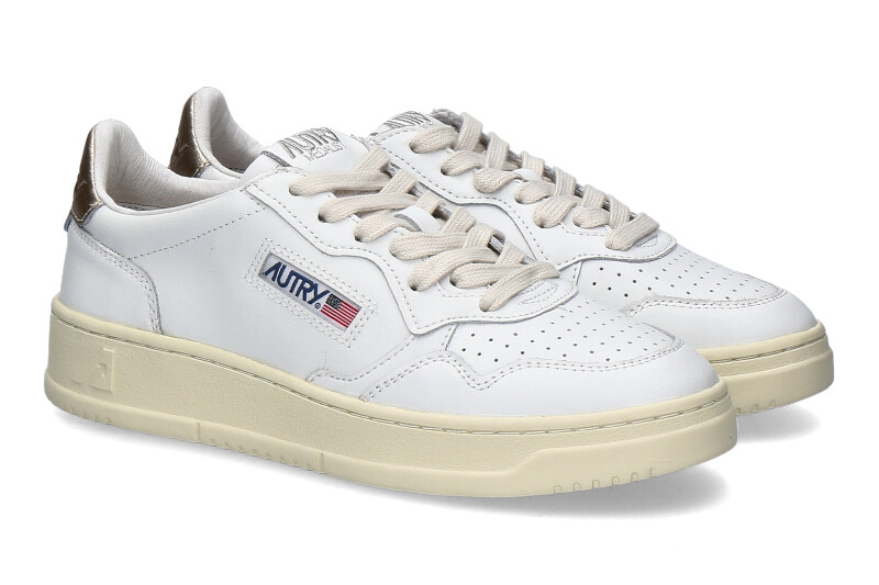 Autry Sneaker MEDALIST WHITE GOLD LL06