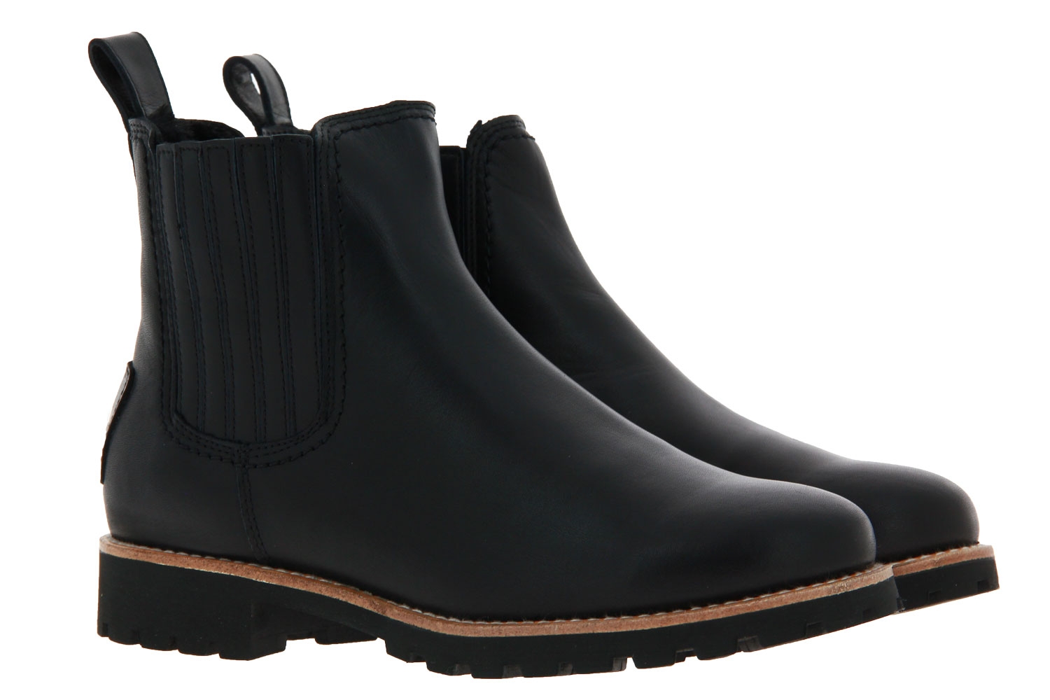 Panama Jack Chelsea Boot gefüttert BRIGITTE IGLOO TRAVELLING B2 NAPPA BLACK (38)