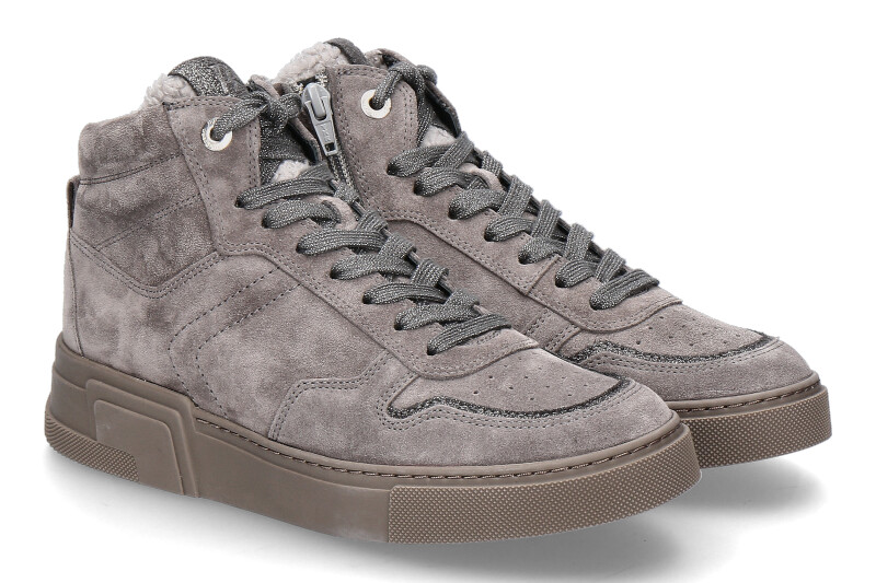 Paul Green Sneaker gefüttert S. SUEDE- titan/iron