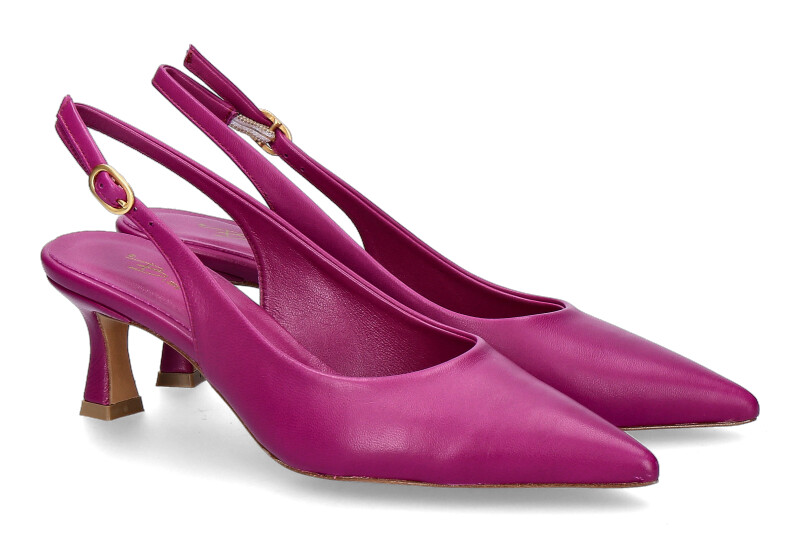 Bianca Di Slingpumps NAPPA MAGENTA CUOIO