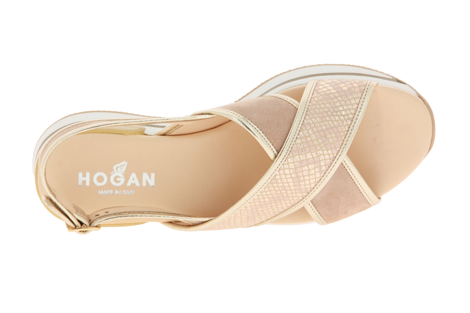 Hogan Sandale FASCE INCROCIATE TALCO (42)