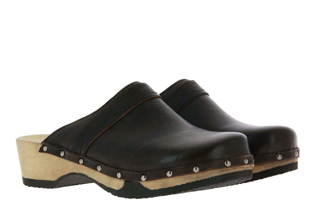 Dirndl und Bua Herren Clogs SANTIAGO OLIV (42)