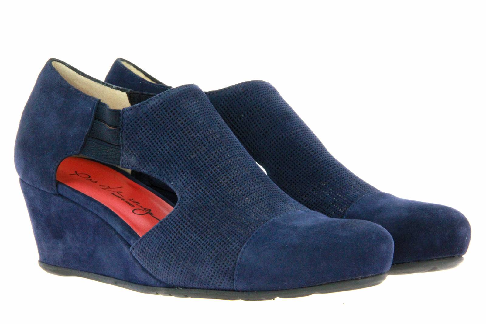 Pas de rouge Slipper NICO CAMOSCIO NAVY (35)