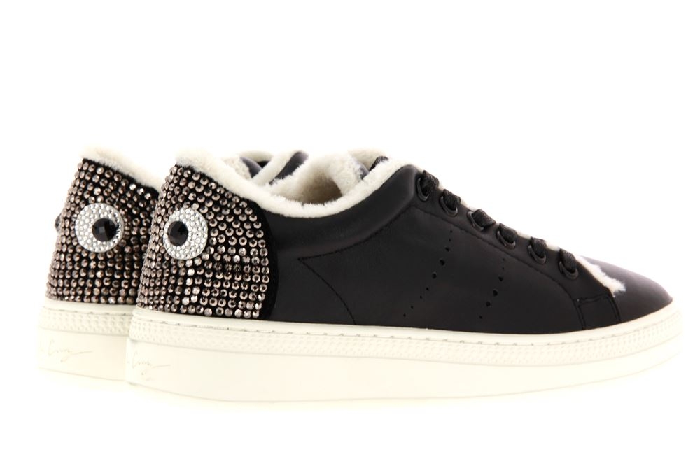 Lola Cruz Sneaker gefüttert NAPPA BLACK (41)