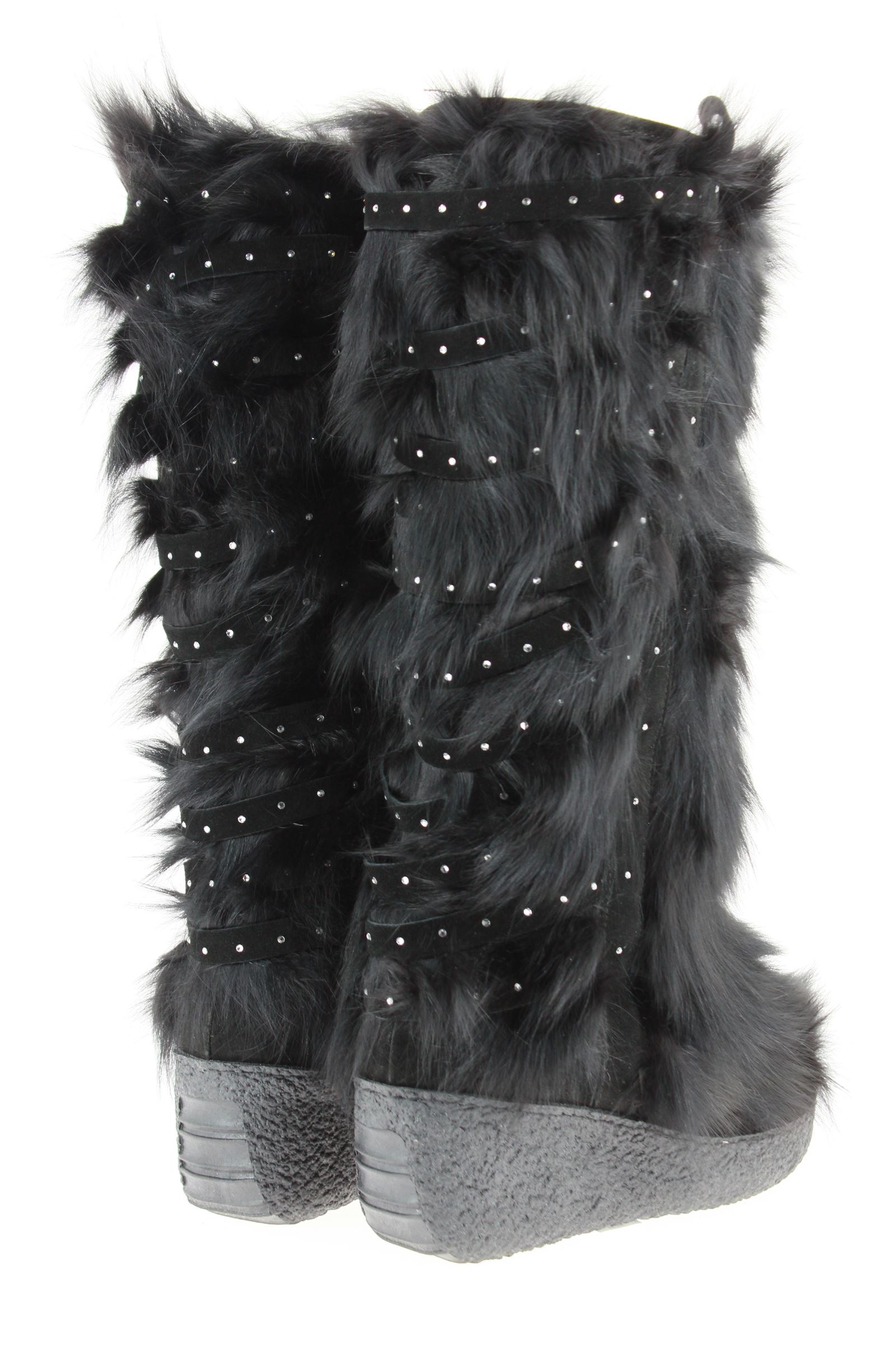 Diavolezza Fellschuh BLACK FOX SWAROVSKI CRYSTAL (41)