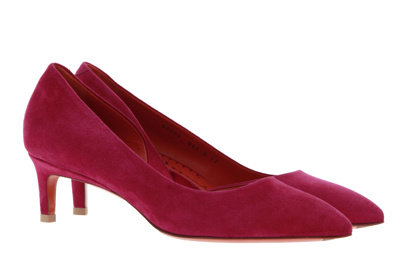 Santoni Pumps CAMOSCIO FUCHSIA (41)