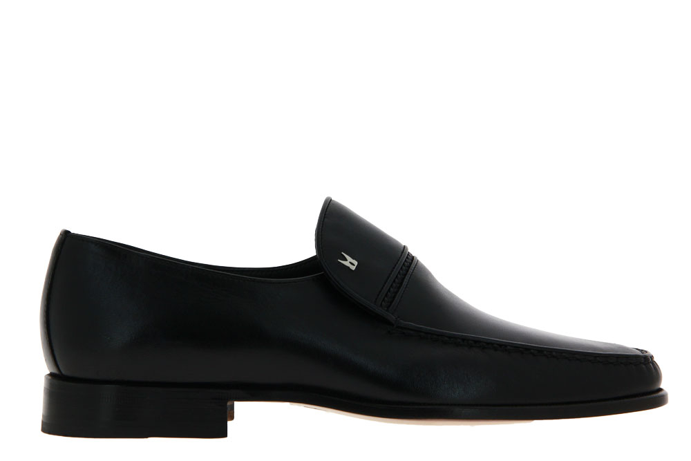 Moreschi Slipper SARATOGA CALF NERO (41½)