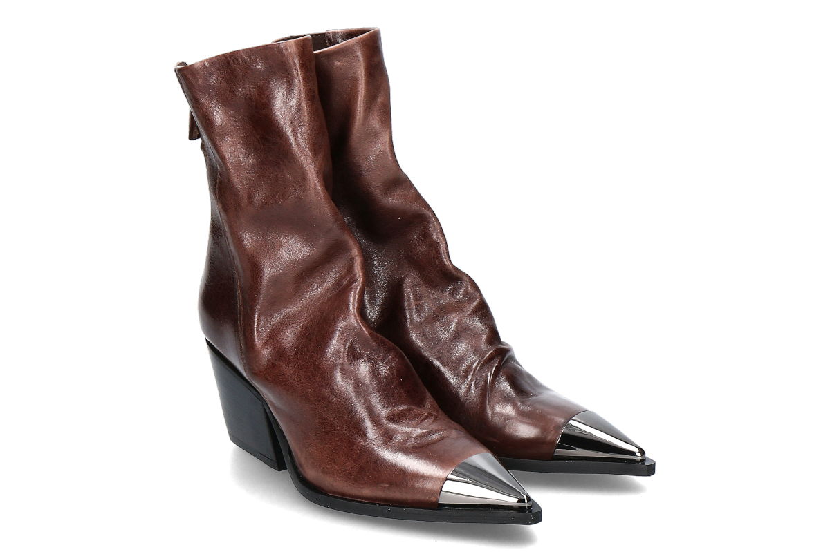 mimmù Stiefelette DALLAS M860M2- caffe/ dunkelbraun
