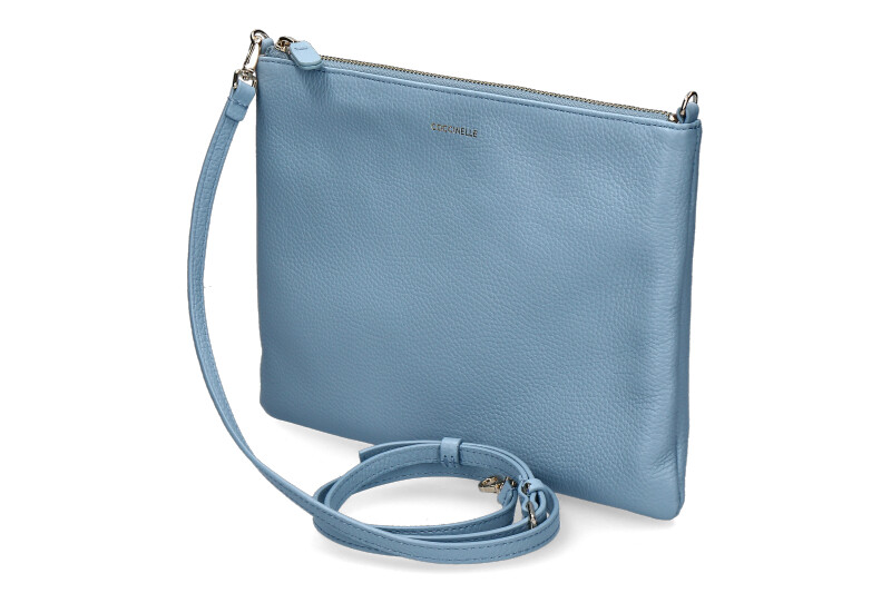 Coccinelle Clutch BEST CROSSBODY MEDIUM AQUARELLE BLUE