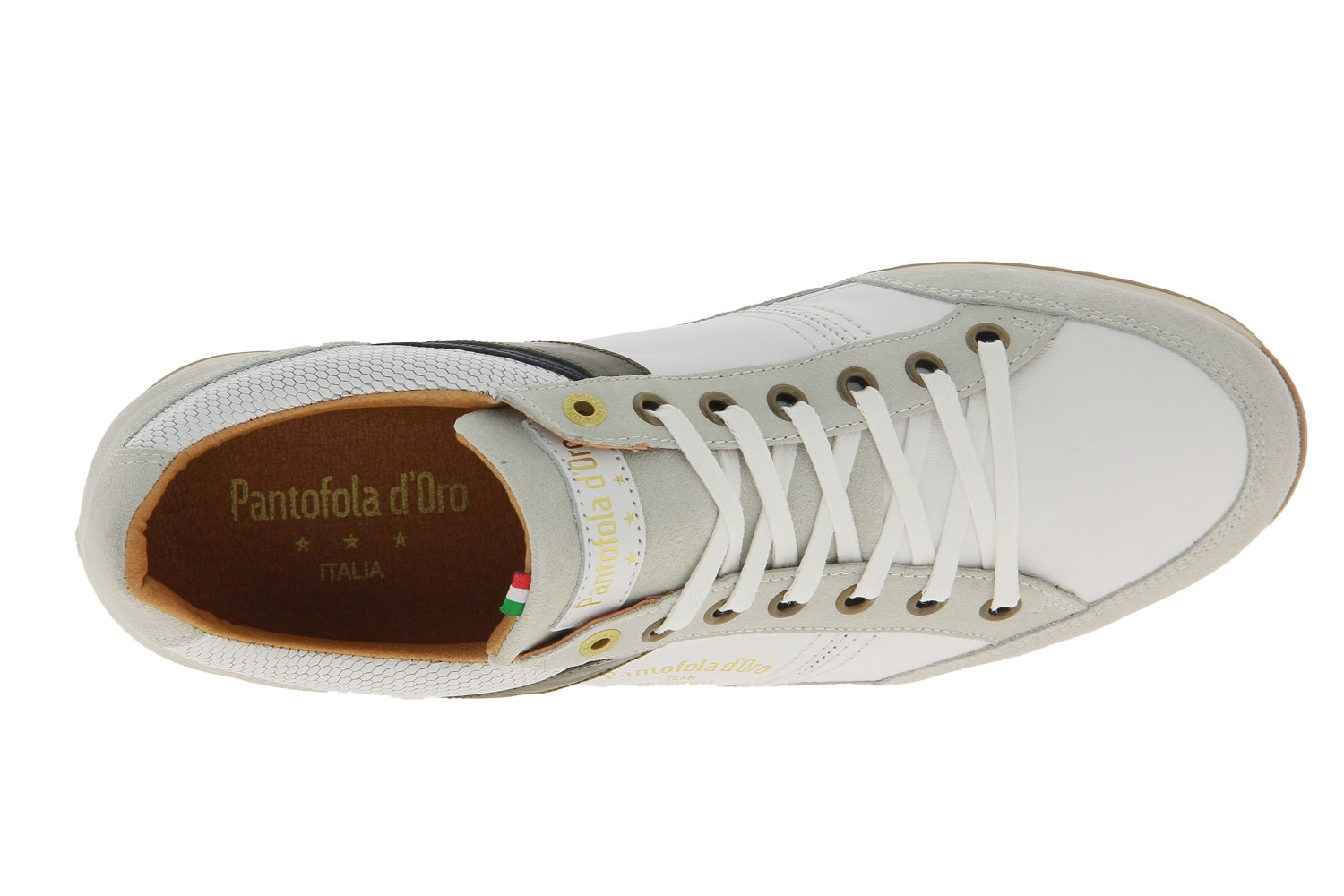 Pantofola d´Oro Sneaker MATERA UOMO LOW BRIGHT WHITE (46)