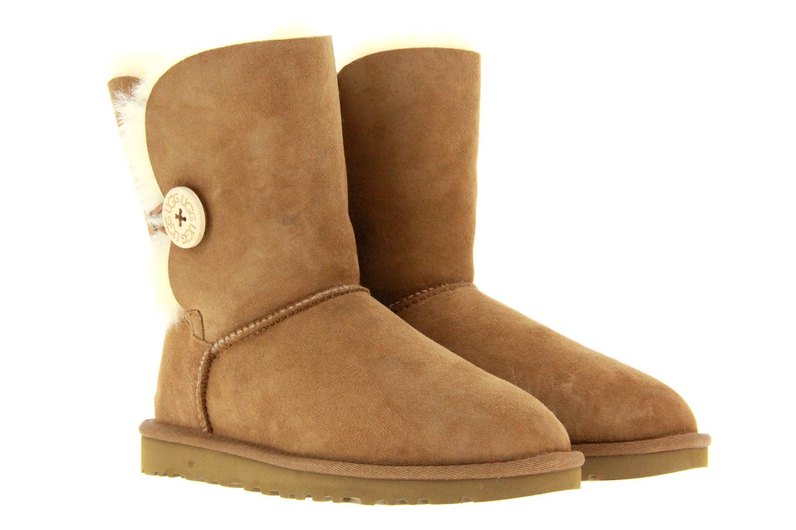 UGG Australia Boots BAILEY BUTTON CAMEL (42)