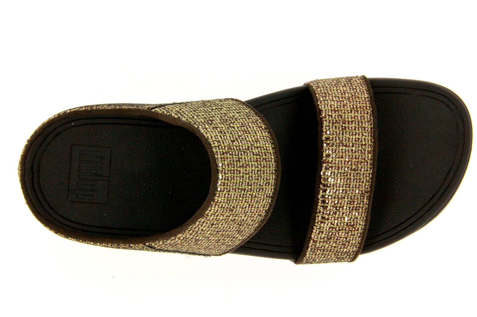 Fitflop Pantolette LULU SUPERGLITZ SLIDE COPPER (36)