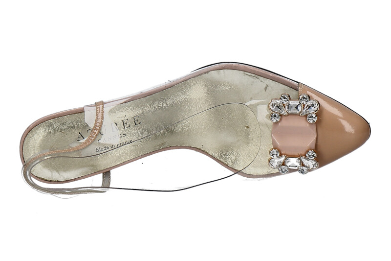 Azuree Cannes Slingpumps LAPERI VERNIS NUDE (37½)