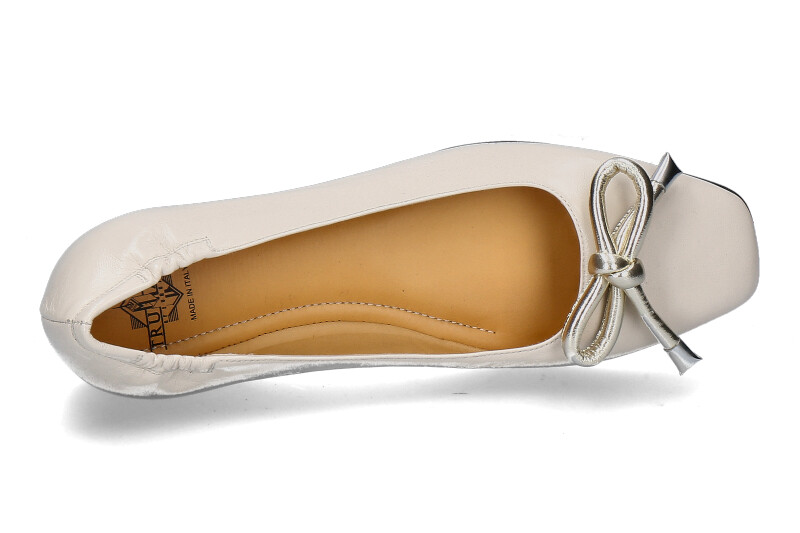 Truman's Ballerina SOFT beige nappa platino