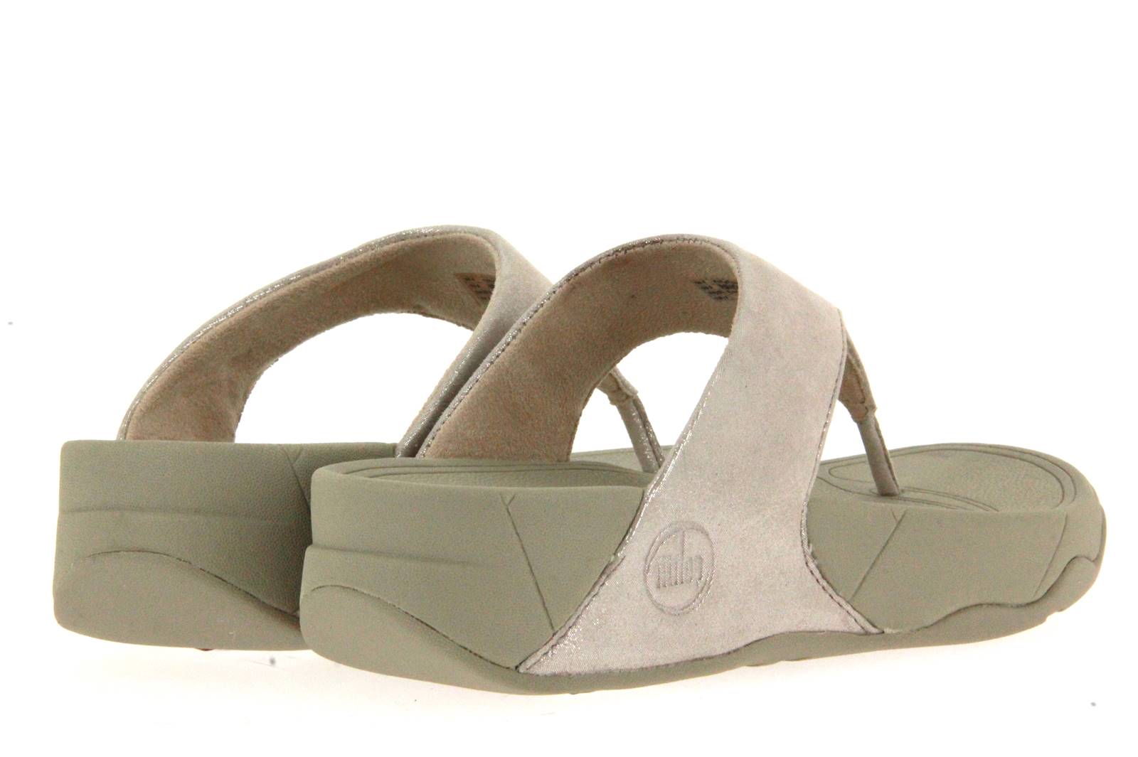 Fitflop Pantolette LULU SHIMMERSUEDE NUDE (41)