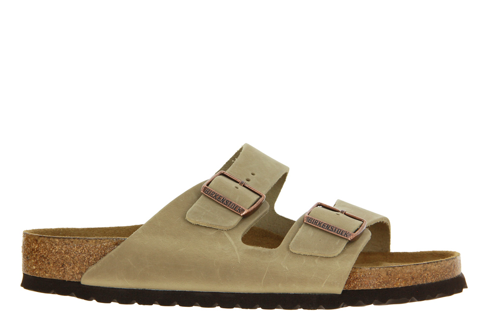 Birkenstock Pantolette ARIZONA BS NORMAL TABACCO BROWN
