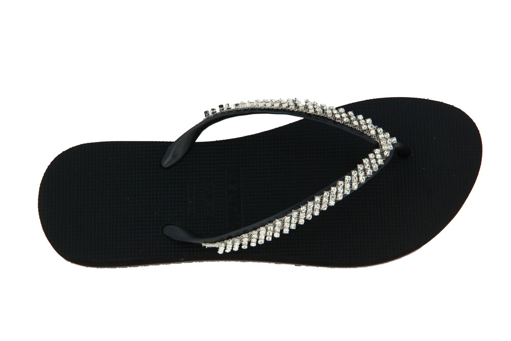 Uzurii Flip Flop WHITE CLASSIC BLACK (35-36)