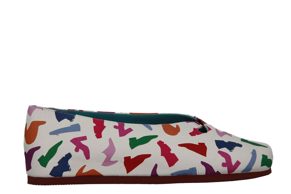 Thierry Rabotin Ballerina EMAELAS NAPPA BIANCO (39½) Thierry Rabotin Ballerina EMAELAS NAPPA BIANCO (39½)