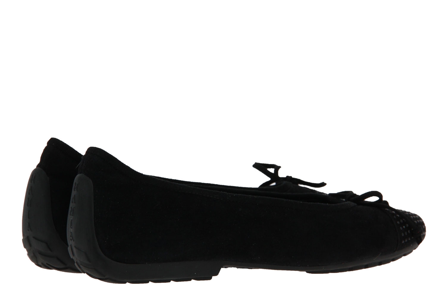 Mania Ballerina BORCHIE CAMOSCIO NERO (38)